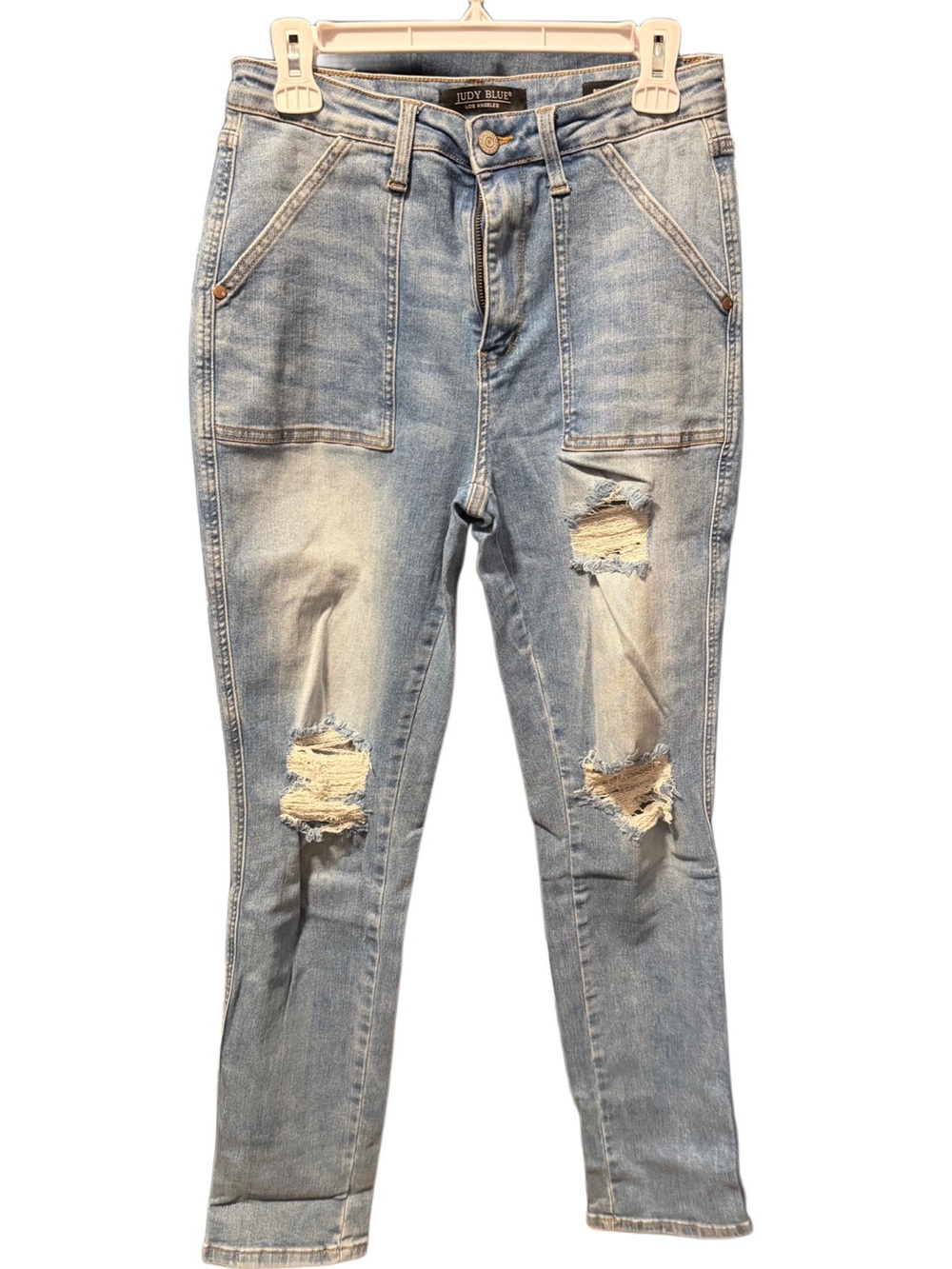 Judy Blue Distressed BF skinny